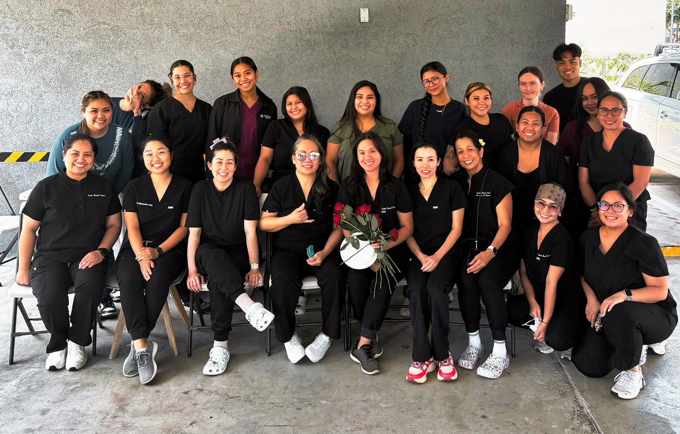 The Smile Dental Center team together